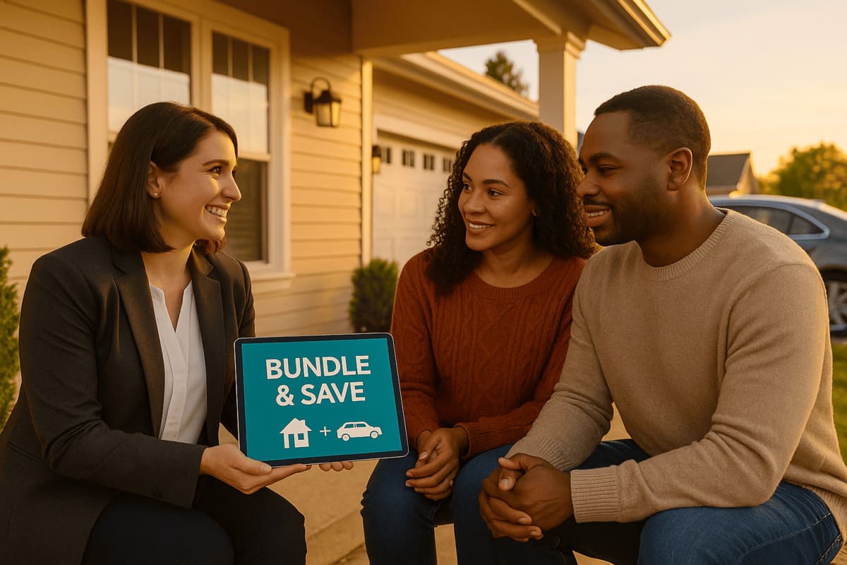 Bundled home and auto insurance
