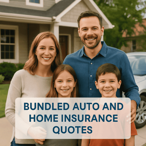 Bundled home and auto insurance