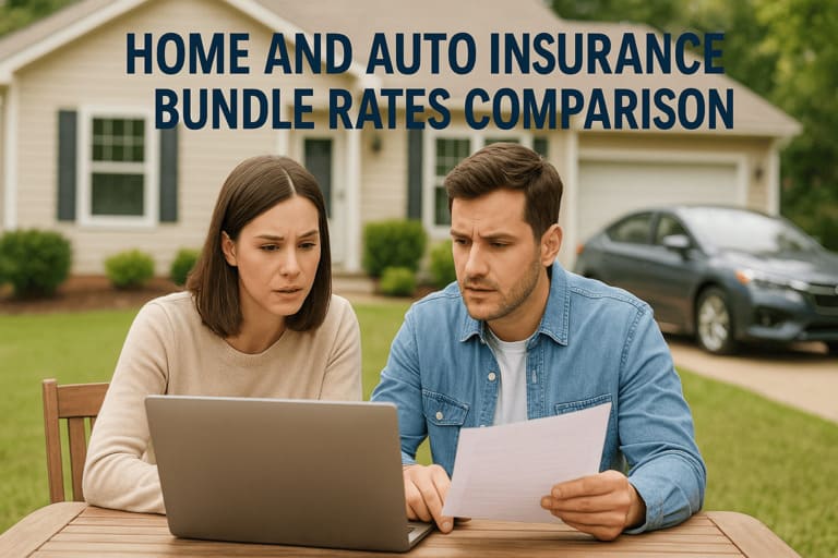 Home and Auto Insurance Bundle Rates Comparison