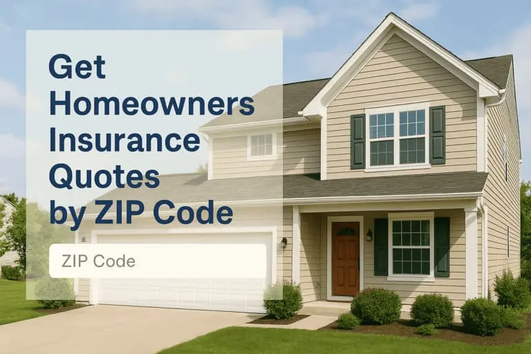 Get homeowners quotes by ZIP code