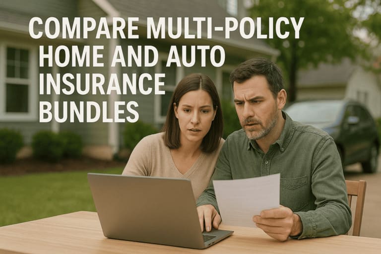 Compare Multi-Policy Home and Auto Insurance Bundles