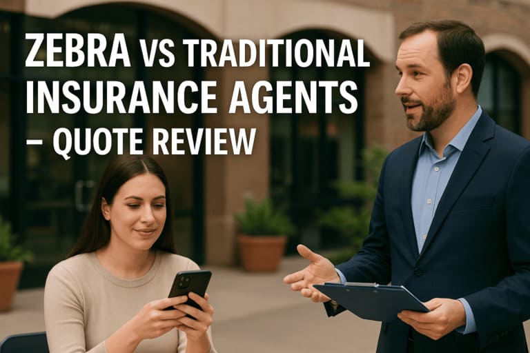 Weighing Zebra online quotes against a local agent